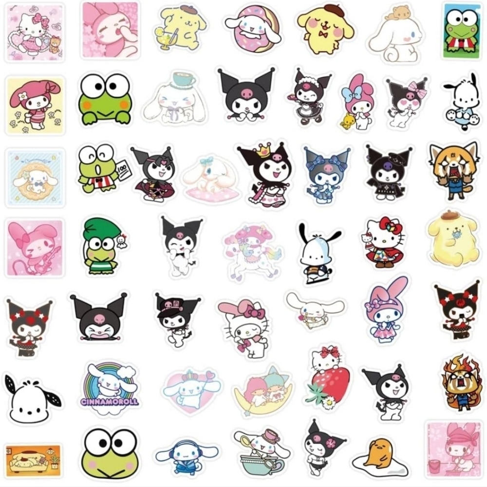Sanrio Character Sticker Set - Multicolor - Picture 5 of 6